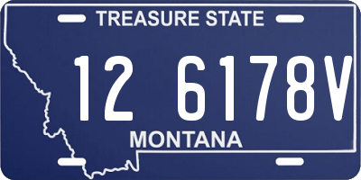 MT license plate 126178V