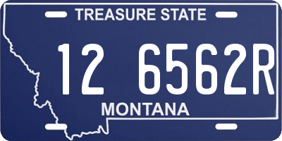 MT license plate 126562R