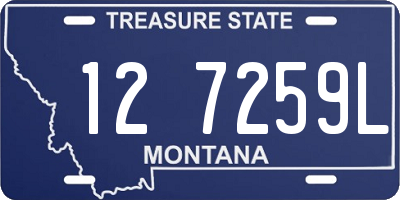 MT license plate 127259L