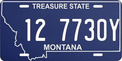 MT license plate 127730Y