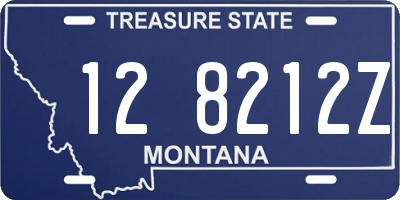 MT license plate 128212Z