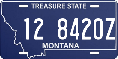 MT license plate 128420Z