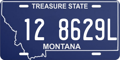 MT license plate 128629L