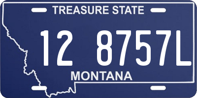 MT license plate 128757L