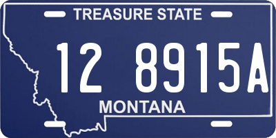 MT license plate 128915A