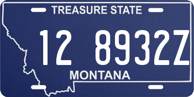 MT license plate 128932Z