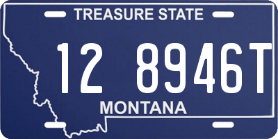 MT license plate 128946T