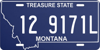 MT license plate 129171L
