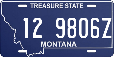 MT license plate 129806Z