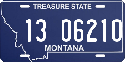 MT license plate 130621O