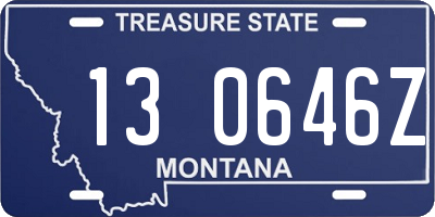 MT license plate 130646Z