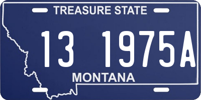 MT license plate 131975A