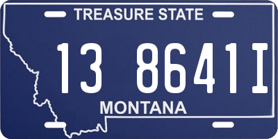 MT license plate 138641I