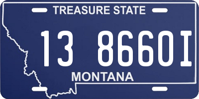 MT license plate 138660I