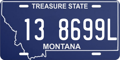 MT license plate 138699L