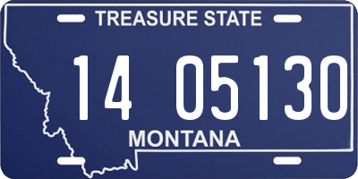 MT license plate 140513O