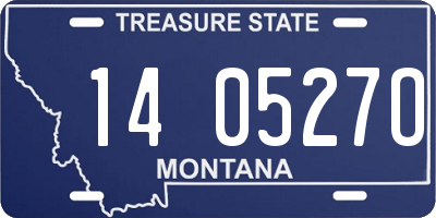 MT license plate 140527O