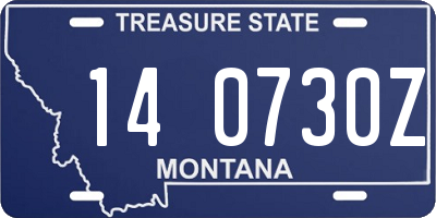 MT license plate 140730Z