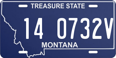 MT license plate 140732V