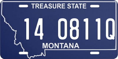 MT license plate 140811Q