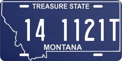 MT license plate 141121T