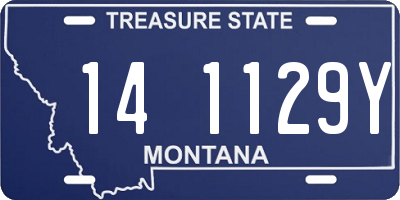 MT license plate 141129Y