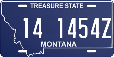 MT license plate 141454Z