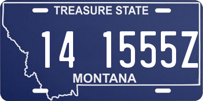 MT license plate 141555Z