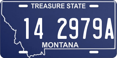 MT license plate 142979A