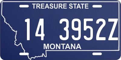 MT license plate 143952Z