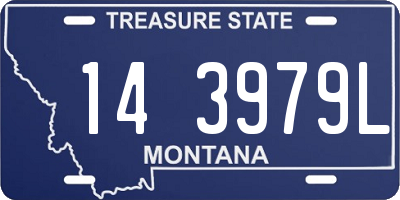 MT license plate 143979L