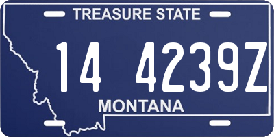 MT license plate 144239Z