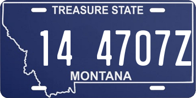 MT license plate 144707Z
