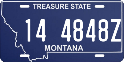 MT license plate 144848Z