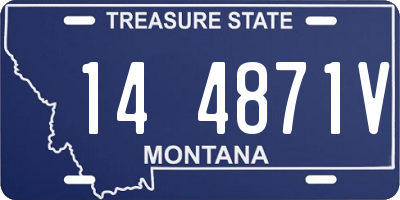 MT license plate 144871V
