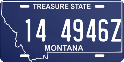 MT license plate 144946Z