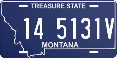 MT license plate 145131V
