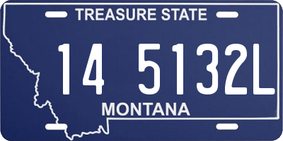 MT license plate 145132L
