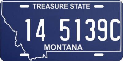 MT license plate 145139C