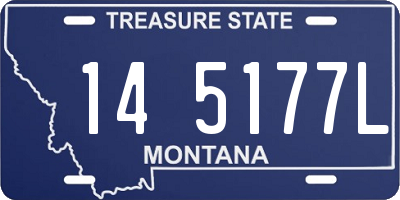 MT license plate 145177L