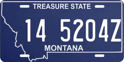 MT license plate 145204Z