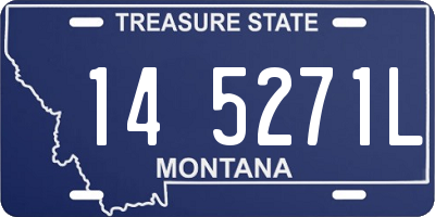 MT license plate 145271L