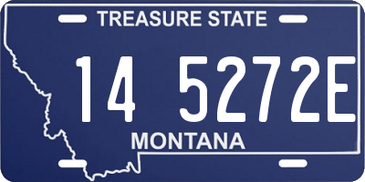 MT license plate 145272E