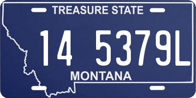 MT license plate 145379L