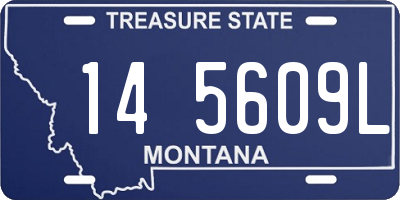MT license plate 145609L