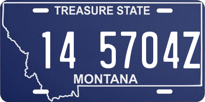 MT license plate 145704Z