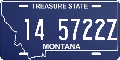 MT license plate 145722Z