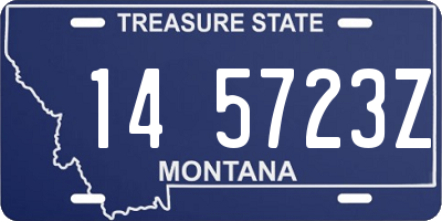 MT license plate 145723Z