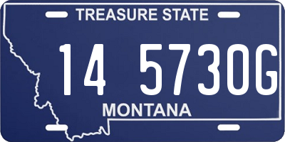 MT license plate 145730G