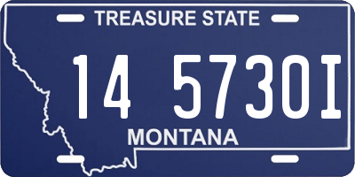 MT license plate 145730I